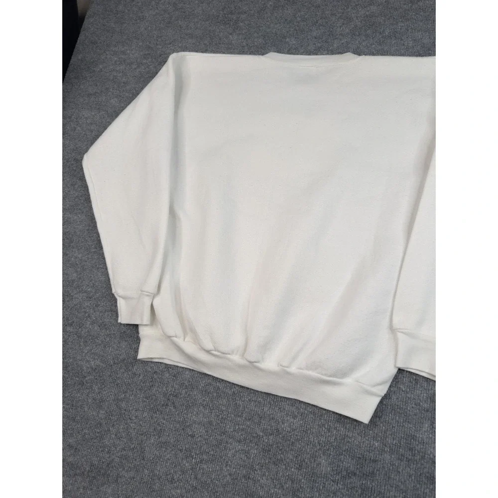 Vintage 1993 Whitetail Deer Crewneck Sweatshirt Made USA Cotton‎ Grove L